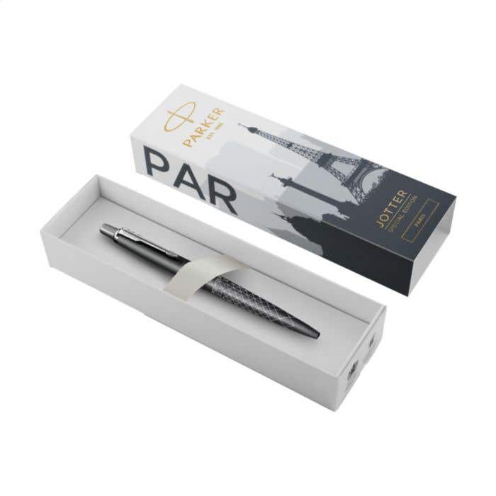 Parker Jotter Global Icon Paris - blauwe inkt