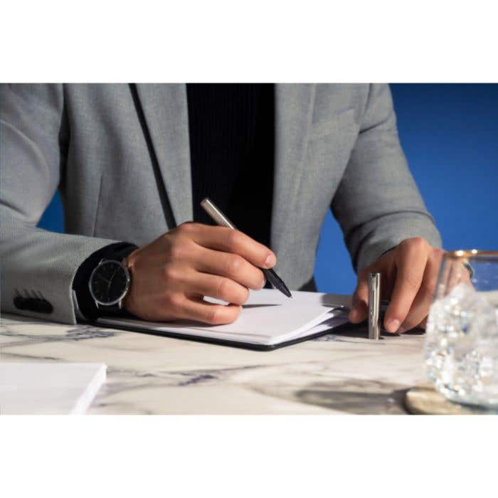 Waterman Graduate Chrom CT Stylo Roller - encre noire