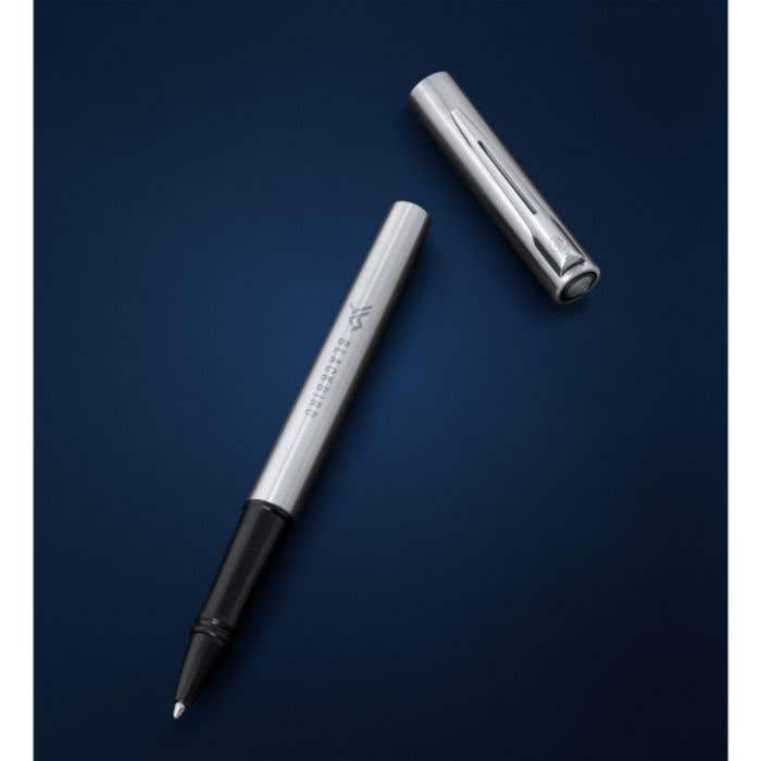 Waterman Graduate Chrom CT Stylo Roller - encre noire