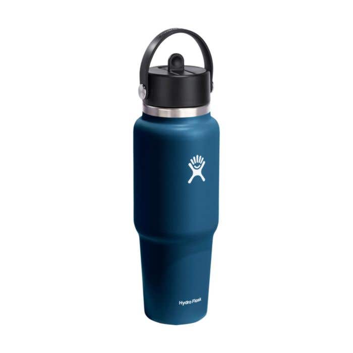 Hydro Flask Wide Mouth Travel Bottle with Flex Straw Cap 946 ml waterfles