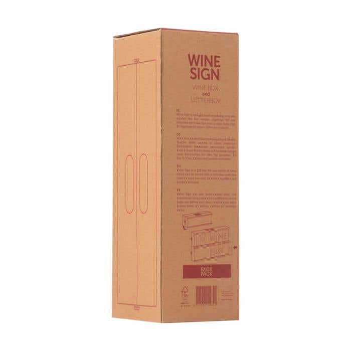 Rackpack Wine Sign