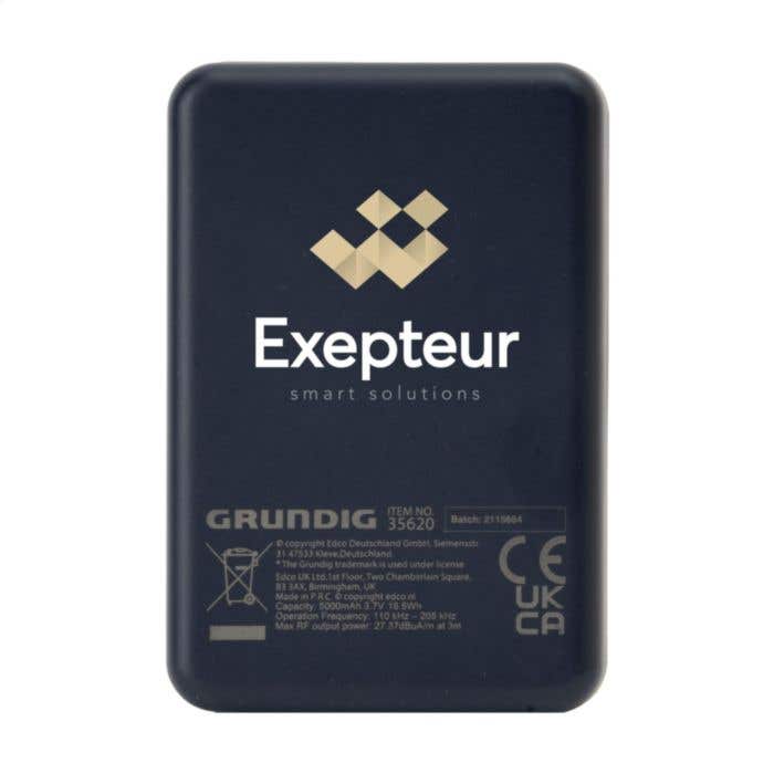 Grundig Wireless Magnetic Powerbank Mini 5000mAh