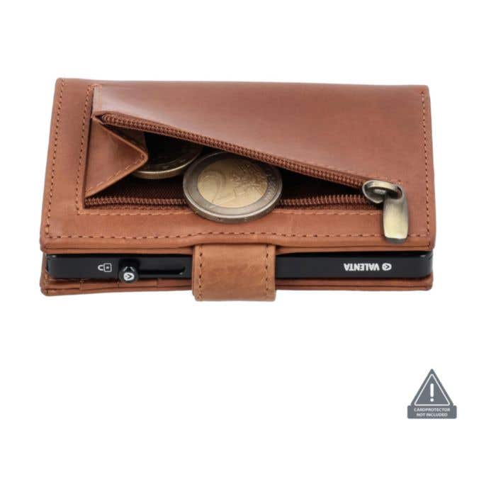 Valenta Card Wallet Leather MagSafe Luxe