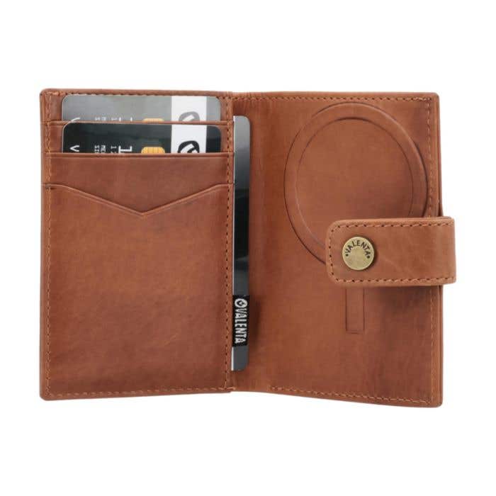Valenta Card Wallet Leather MagSafe Luxe