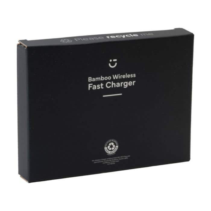 Bamboo 15W Wireless Fast Charger
