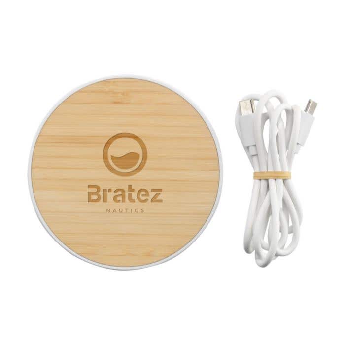 Bamboo 15W Wireless Fast Charger