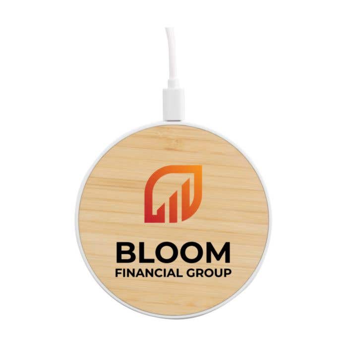 Bamboo 15W Wireless Fast Charger draadloze snellader