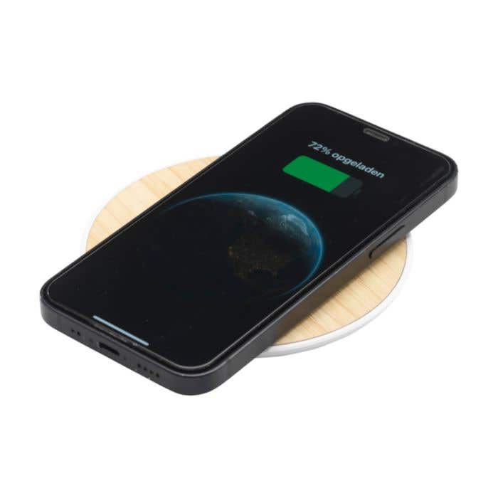 Bamboo 15W Wireless Fast Charger