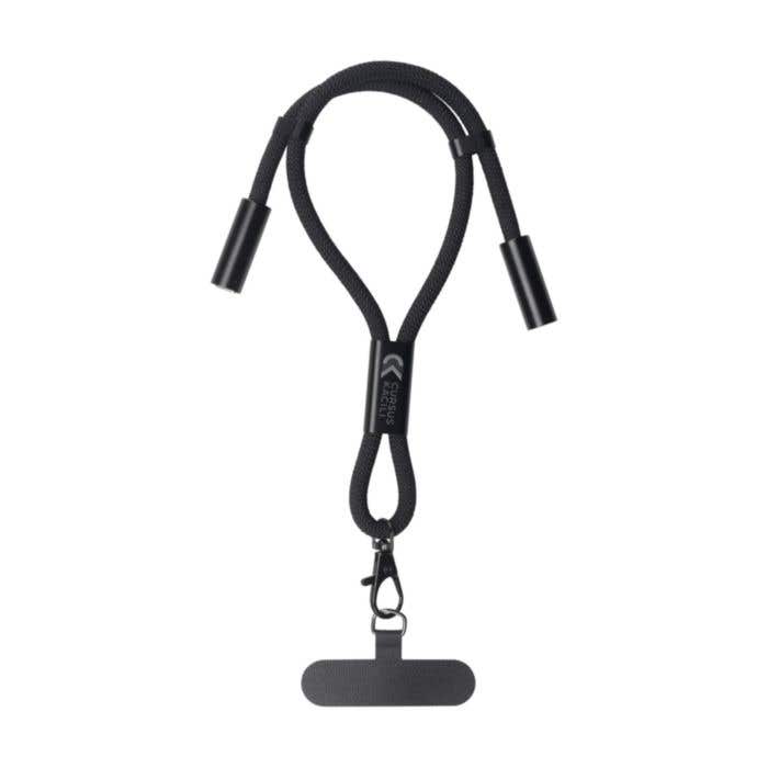 Wrist Lanyard 2-in-1 GRS RPET Load & Sync USB Cable