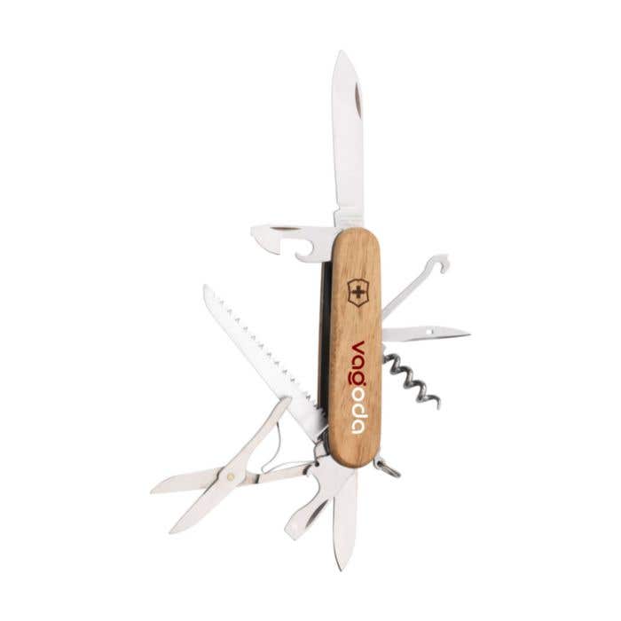 Victorinox Huntsman Wood pocket knife in a gift box