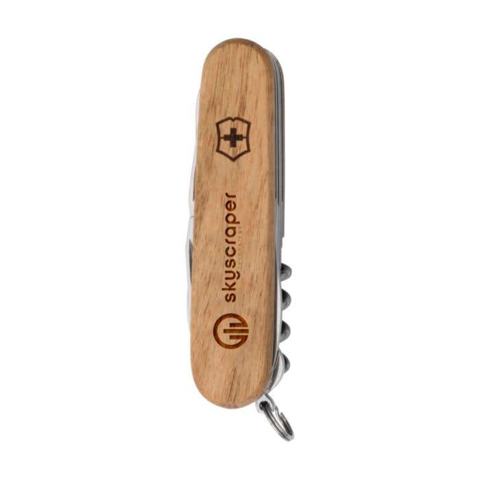 Victorinox Huntsman Wood couteau de poche en boîte cadeau