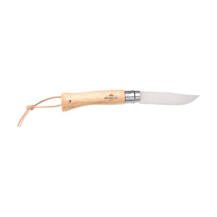 Opinel Inox No 07 pocket knife a belt pouch