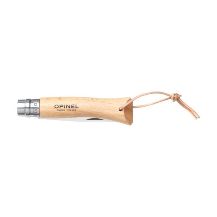 Opinel Inox No 07 pocket knife a belt pouch