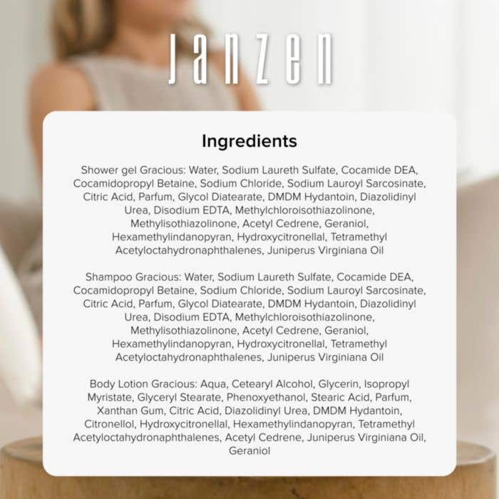 JANZEN Gracious Coffret Lettre - 3 items