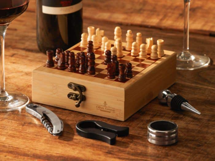 Wooosh ChessMate wijngeschenkset