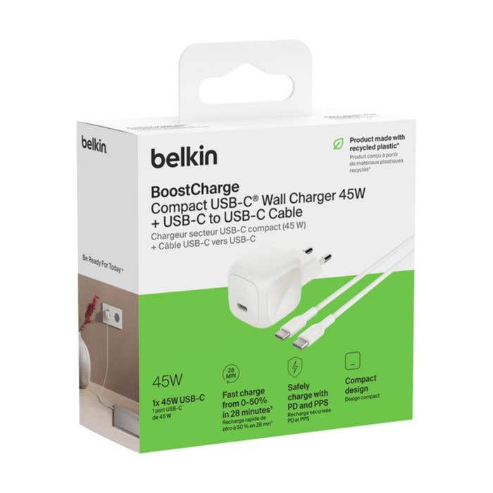 Belkin 45W USB PD Wall Charger avec PPS et Cable