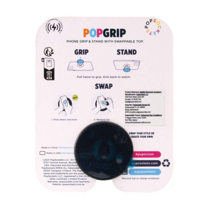 PopSockets® 2.0 PopGrip support pour téléphone
