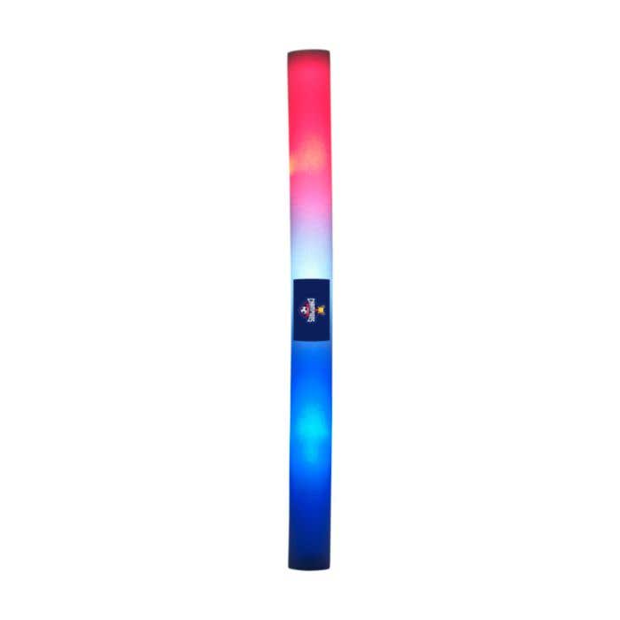 Foam Party Glow LED Stick Red White Blue