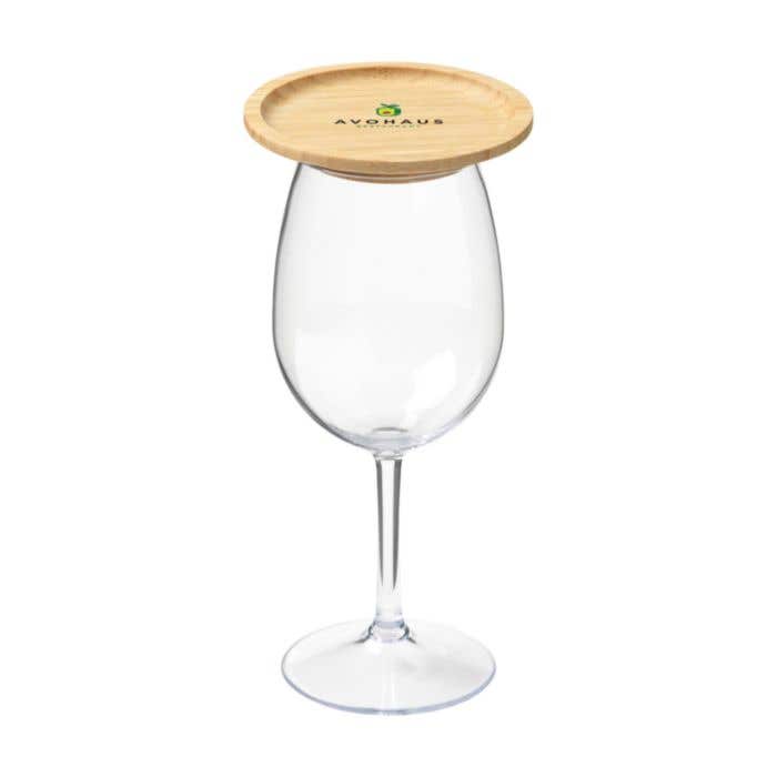 Wooosh Piccolo Bamboo Wine Glass Topper