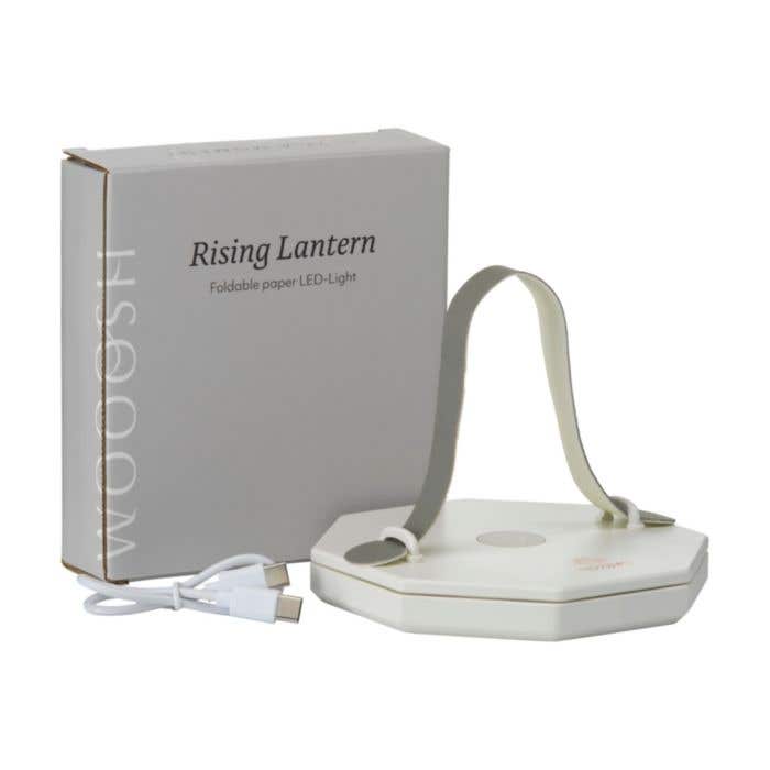Wooosh Rising Lantern lampe LED en papier