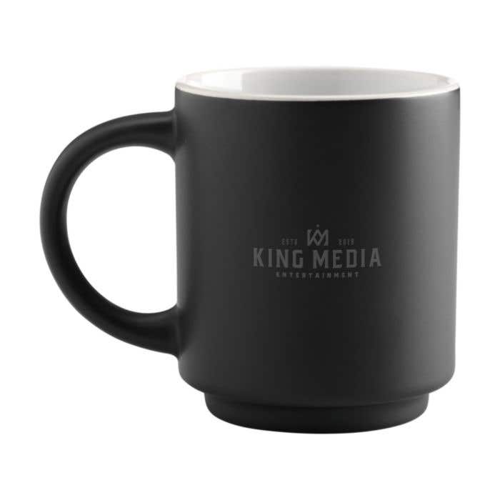 Stack Mug Black 180 ml