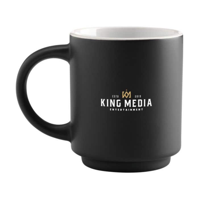 Stack Mug Black 180 ml