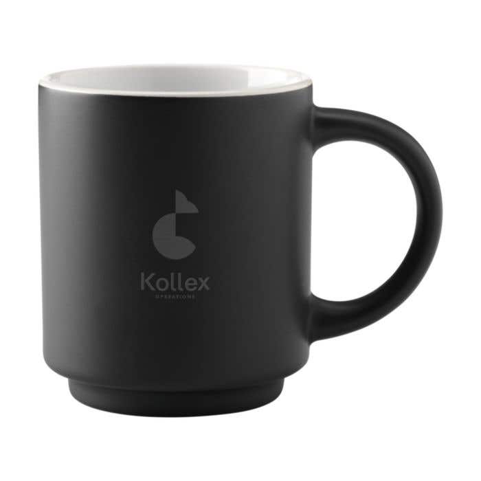Stack Mug Black 180 ml