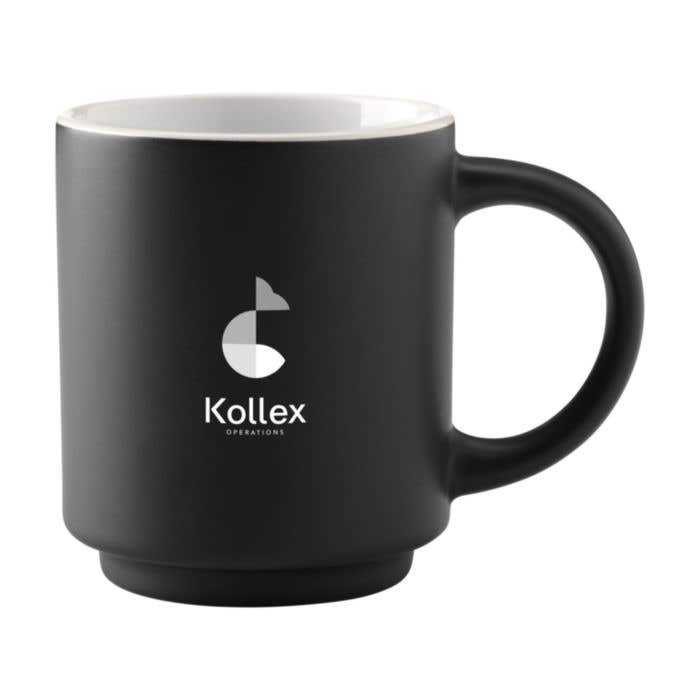 Stack Mug Black 180 ml