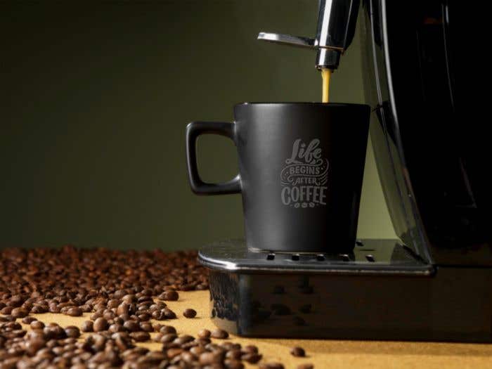 Calvin Mug Black 290 ml