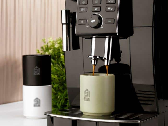 Elba Black 200 ml tasse