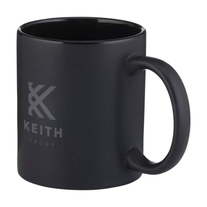 Kitty Mug Matt Black 350 ml