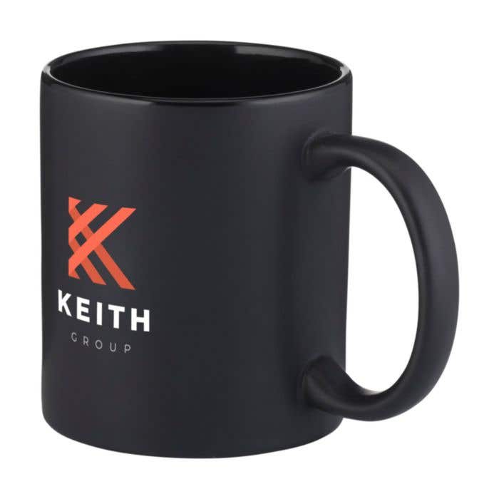 Kitty Mug Matt Black 350 ml