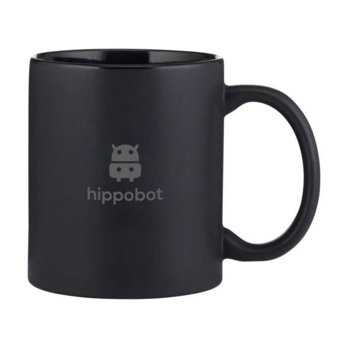 Kitty Mug Matt Black 350 ml