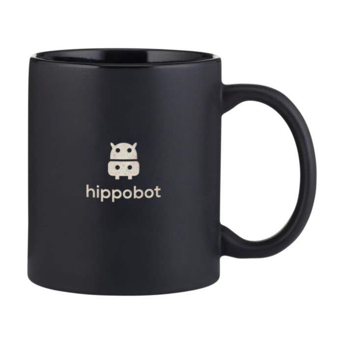 Kitty Mug Matt Black 350 ml