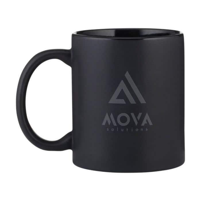 Kitty Mug Matt Black 350 ml