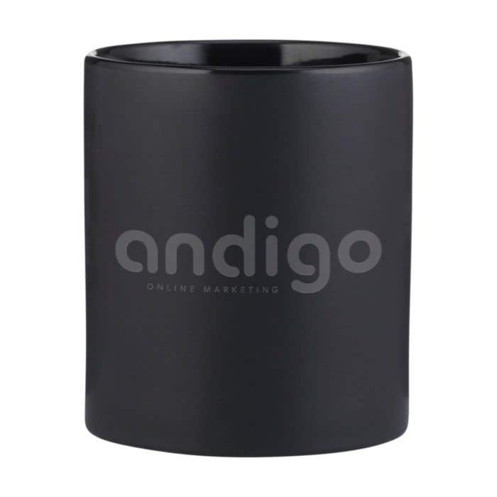 Kitty Mug Matt Black 350 ml