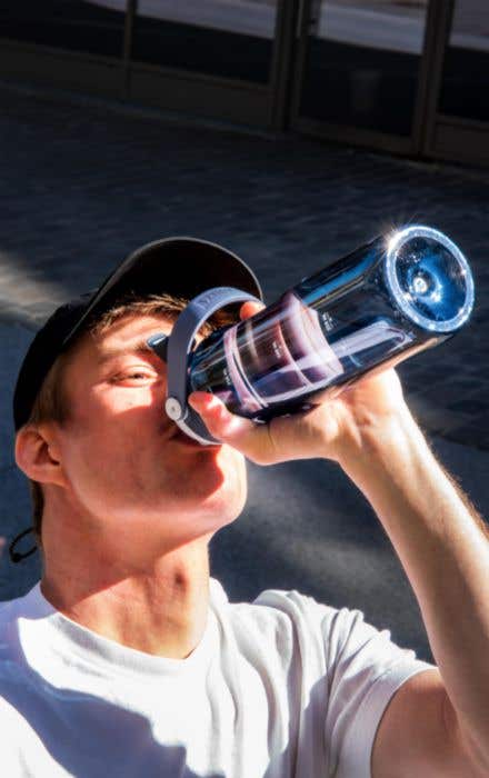 Kambukka® Dupla Hydrated 1 L drinkfles