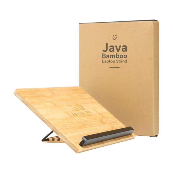 Java Bamboo Laptop Stand