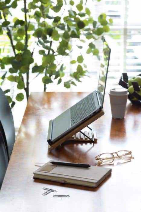 Java Bamboo Laptop Stand