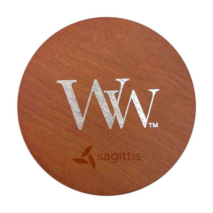 WoodWick White Tea & Jasmine Medium Candle