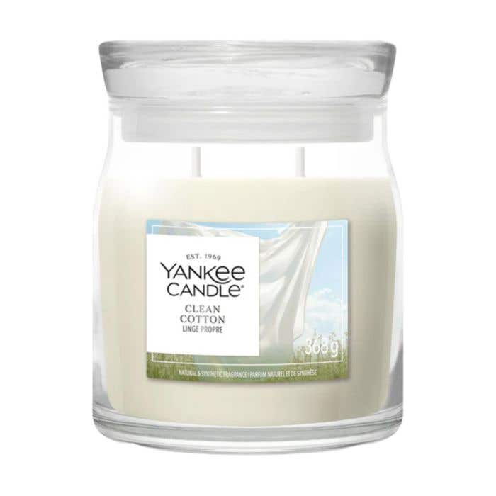 Yankee Candle Clean Cotton Medium Jar