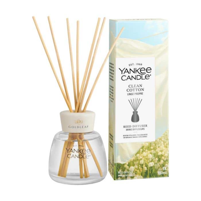 Yankee Candle Clean Cotton Reed Diffuser 100 ml