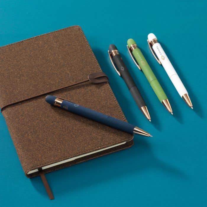 Lunox RCS Recycled Alu Soft Touch Kugelschreiber