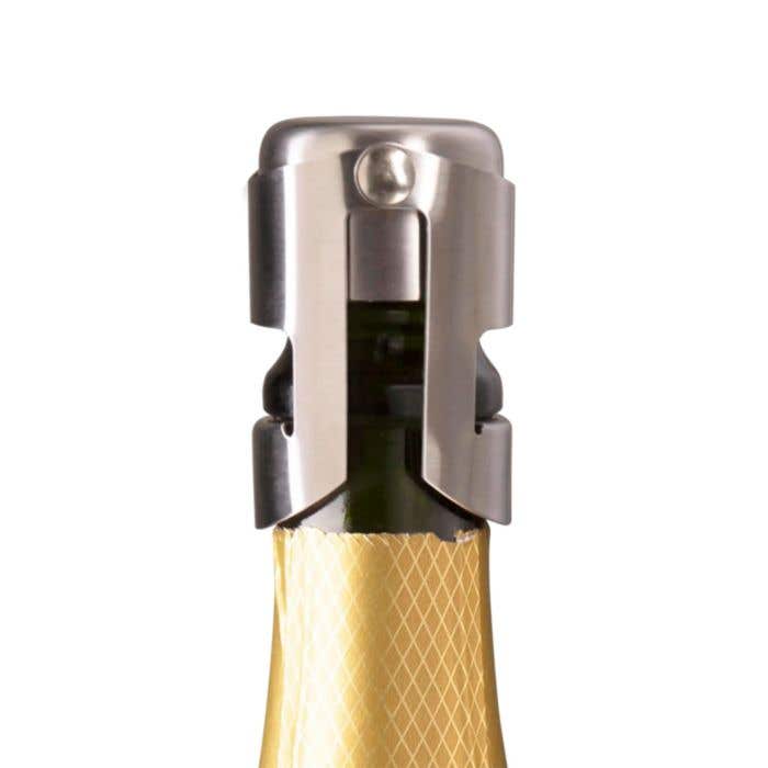 Vacu Vin Champagne Stopper Stainless Steel bottle cap