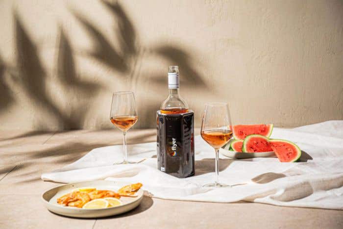 Wine Cooler Sleeve Black
