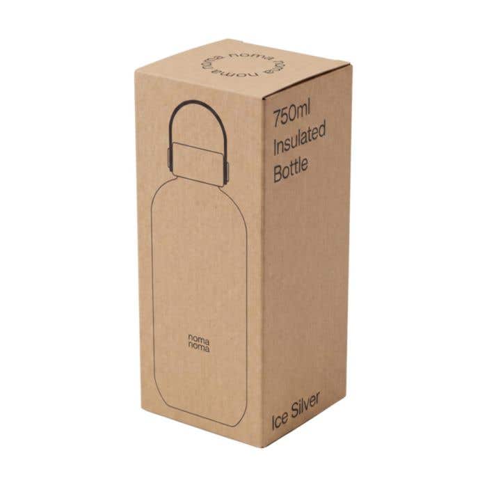 Noma Noma Recycled Steel Insulated Bottle Silver 750 ml bouteille thermos