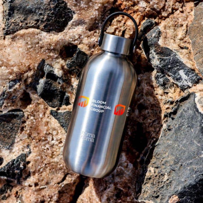 Noma Noma Recycled Steel Insulated Bottle Silver 750 ml bouteille thermos