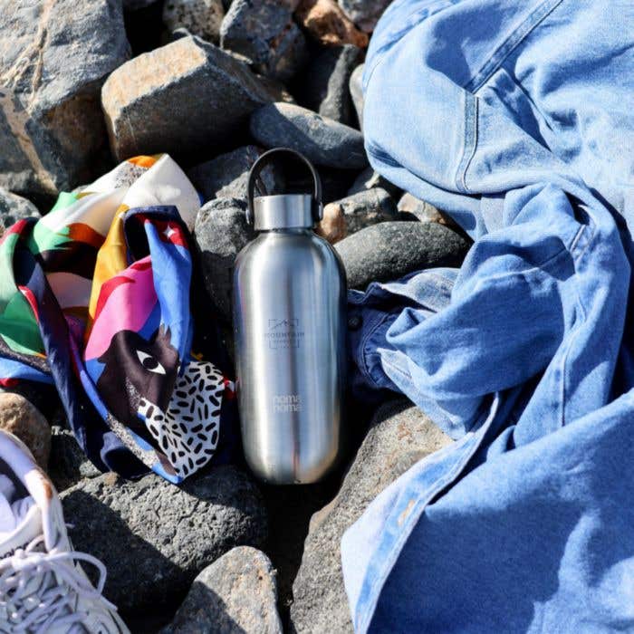 Noma Noma Recycled Steel Insulated Bottle Silver 750 ml bouteille thermos